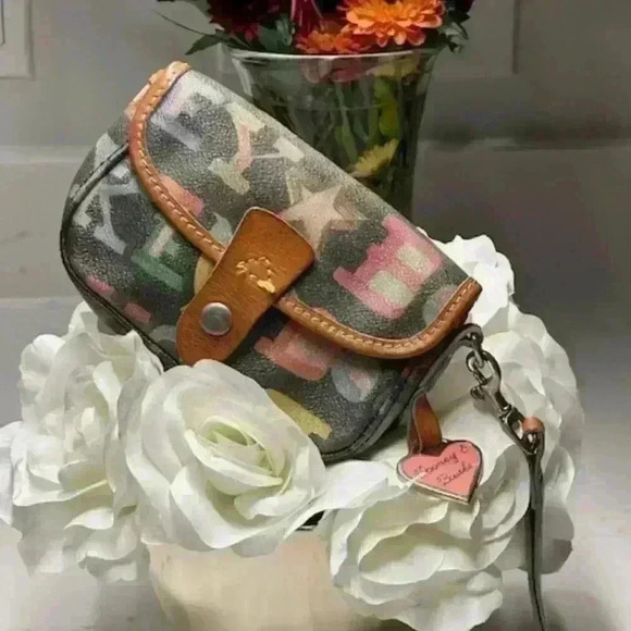 Dooney & Bourke Multi Color Wristlet - Picture 1 of 7